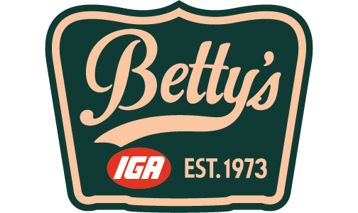 A theme logo of Betty's Country Store