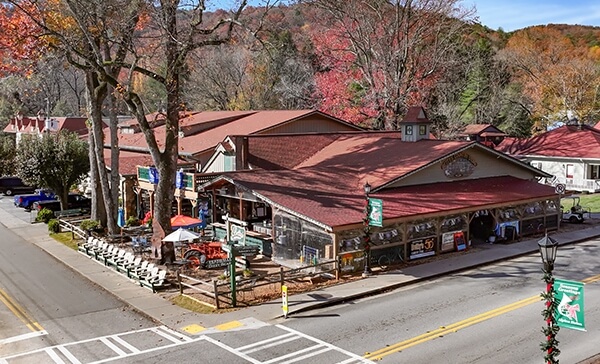 Betty's Country Store Drone View