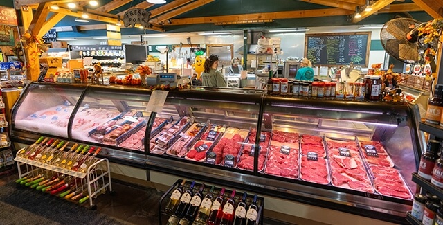 Betty's Country Store Meat Counter